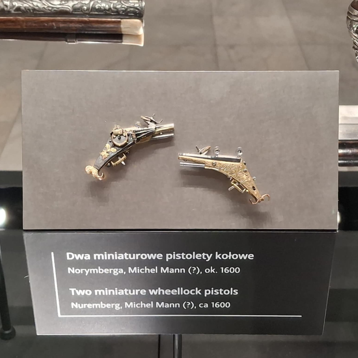 Miniature Pistols in the Wawel Royal Castle Museum